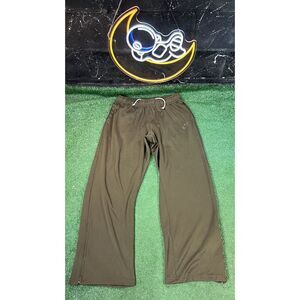 Vintage Nike Y2K Dri-Fit Green Mens Sweatpants Joggers Size XL Jersey Type‎